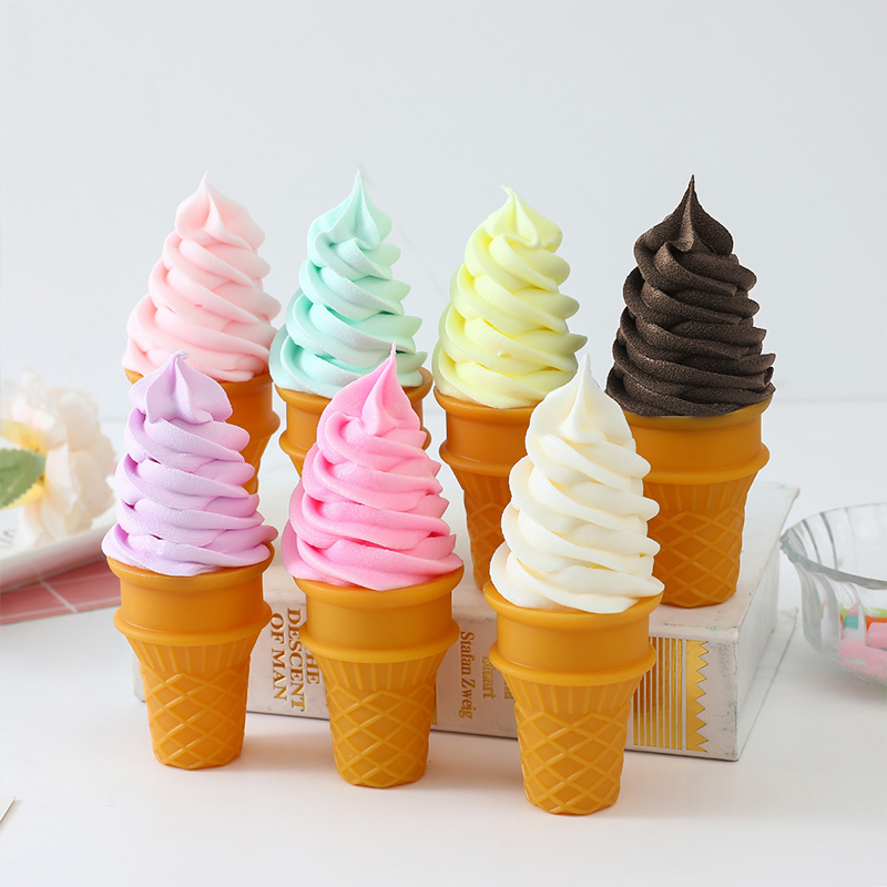 Photography Of Food - Simulación de helado crujiente, modelo de