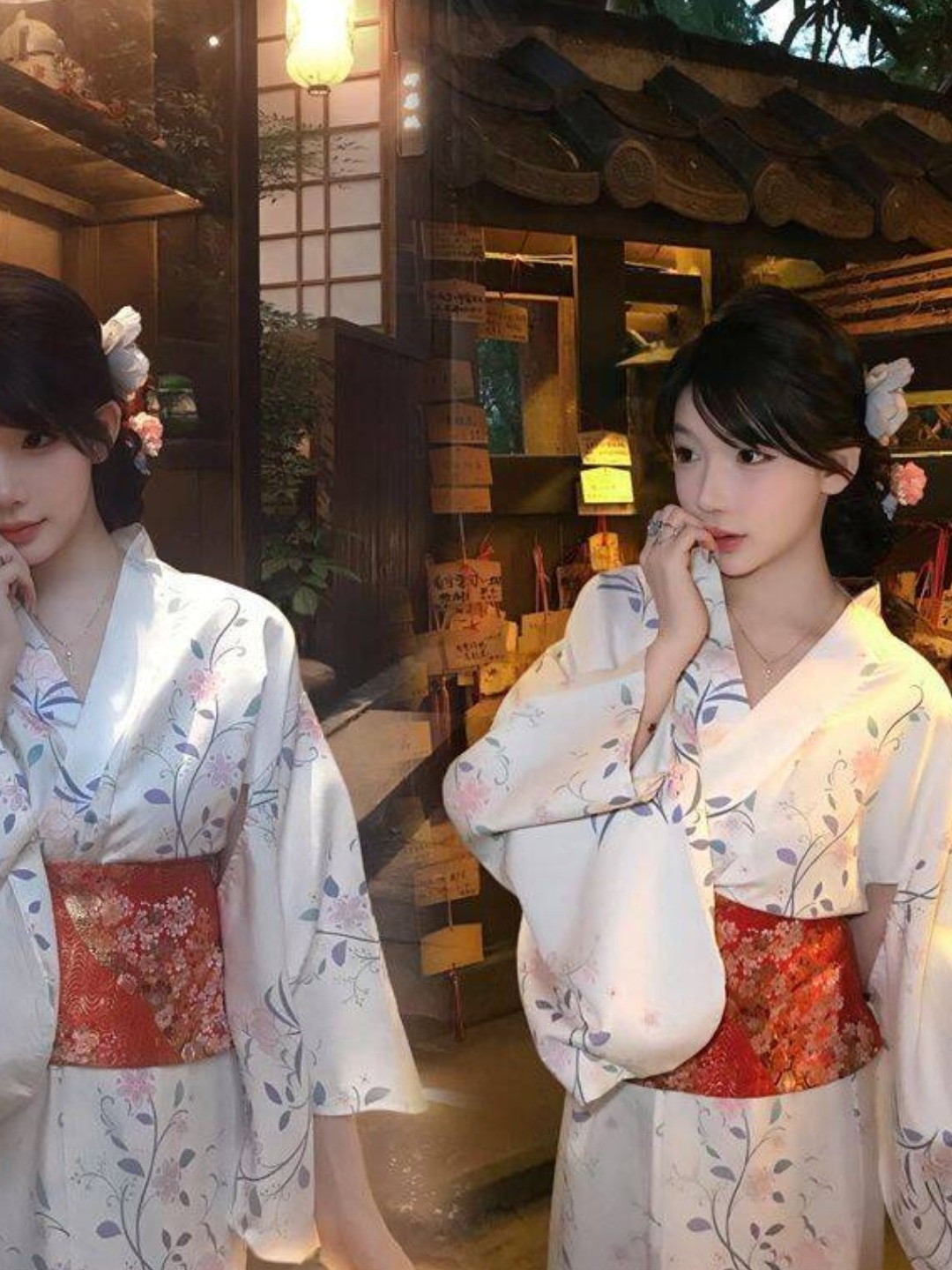 Photography Design - Bata de Baño Estilo Kimono Japonés