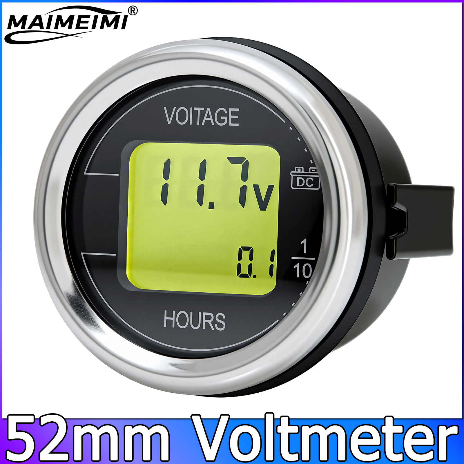 Light Meter Incident - Medidor de Voltaje para Auto DC