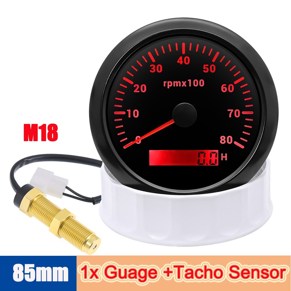 Light Meter Incident - Tacómetro redondo de RPM automático, tacómetro