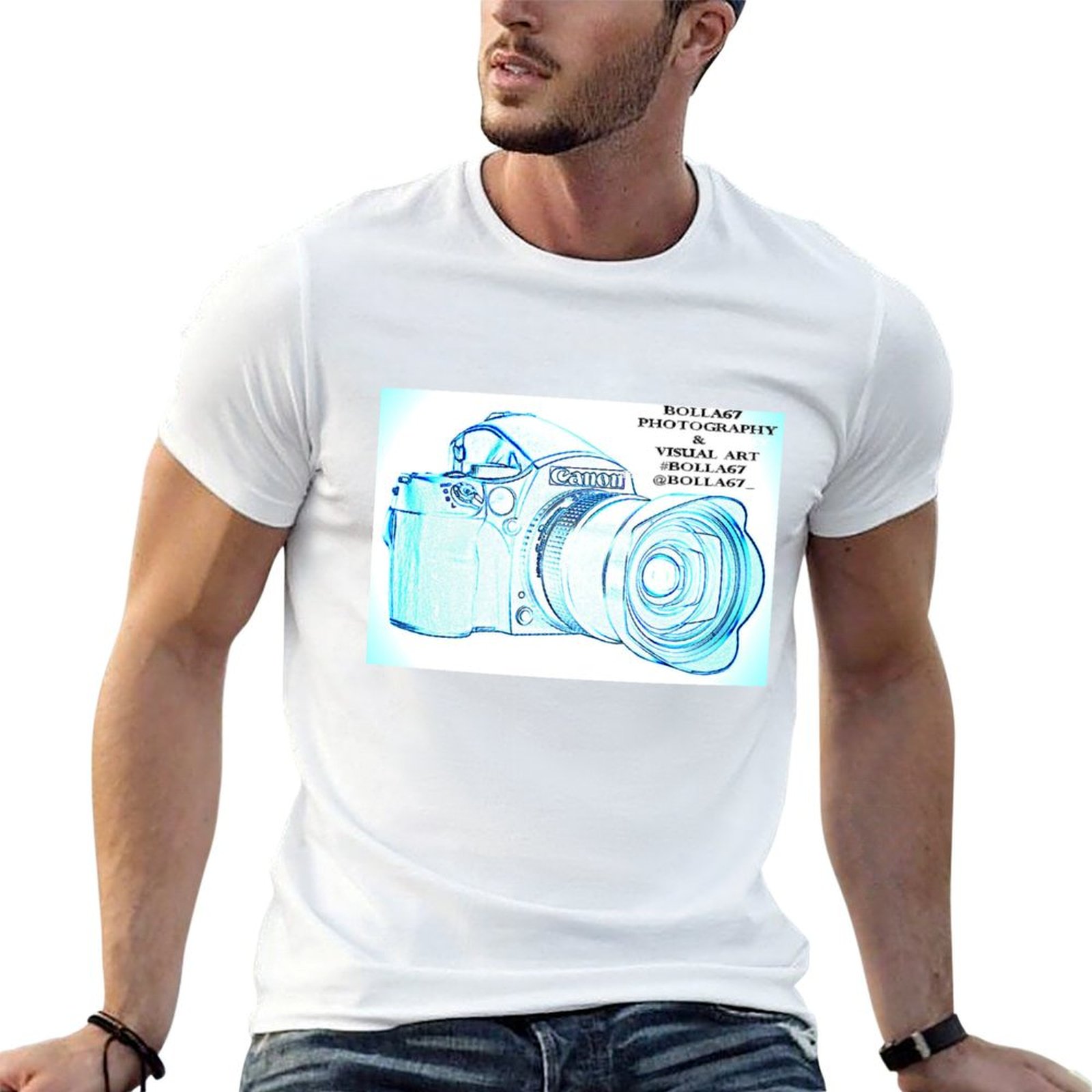 Photography Solo - Camiseta BOLLA67 PHOTOGRAPHY LOGO III, Camiseta