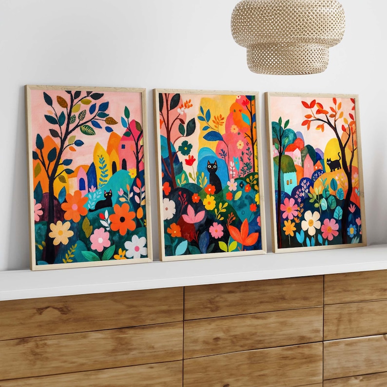 Photography Design - 3 Piezas de Arte Mural Moderno