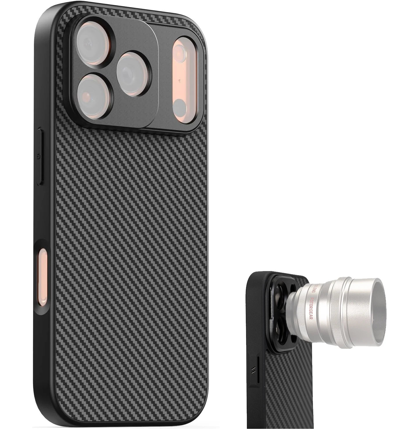 Photography Pro - Funda de teléfono de fibra de
