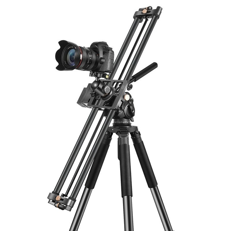 Camera Slider Rail - Riel deslizante motorizado profesional de fibra