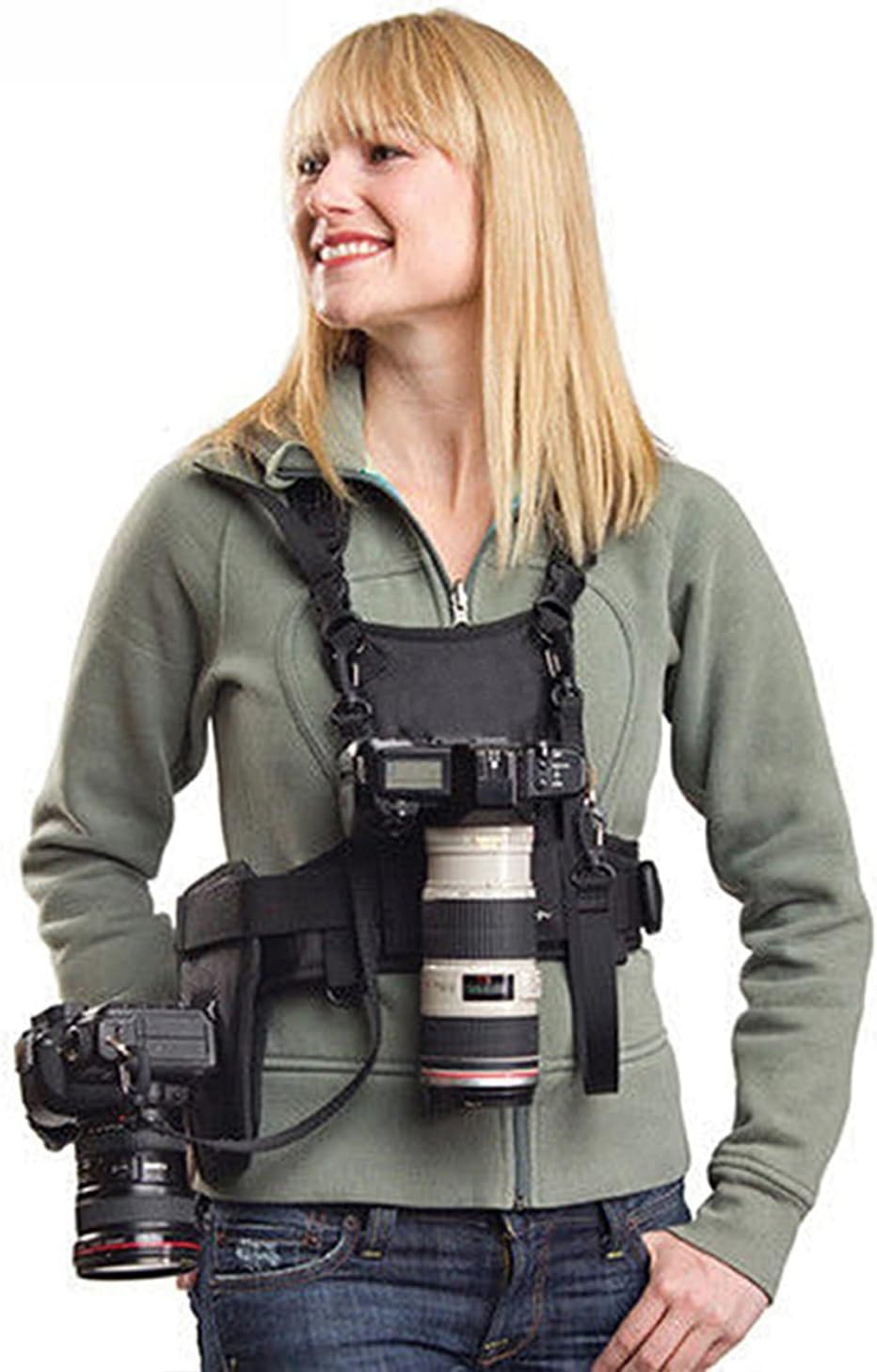 Photography Vest - Correa de hombro doble para cámara