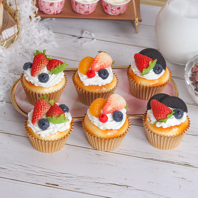Cupcake falso, pastel de fruta - Photography Of Food reseña y precio