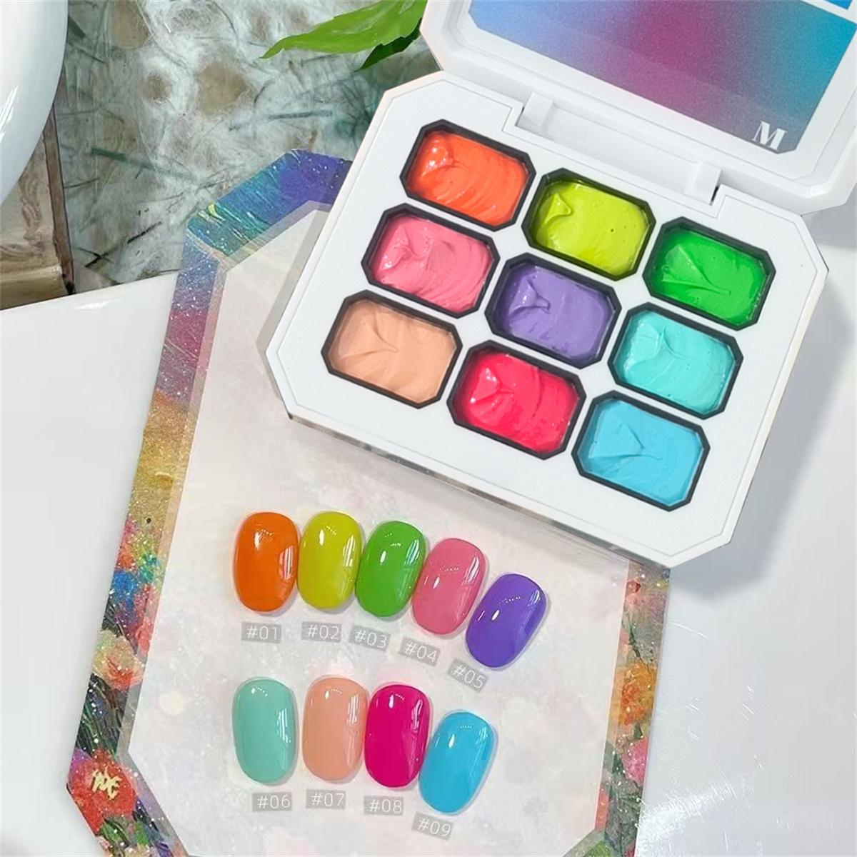 1 unidad de gel sólido de 9 co - Photography Design reseña y precio