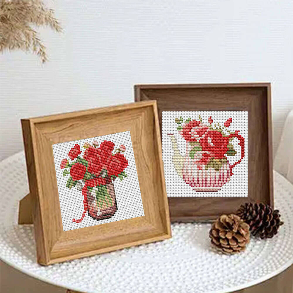 12 Uds. De punto de cruz de ro - Photography Geometry reseña y precio