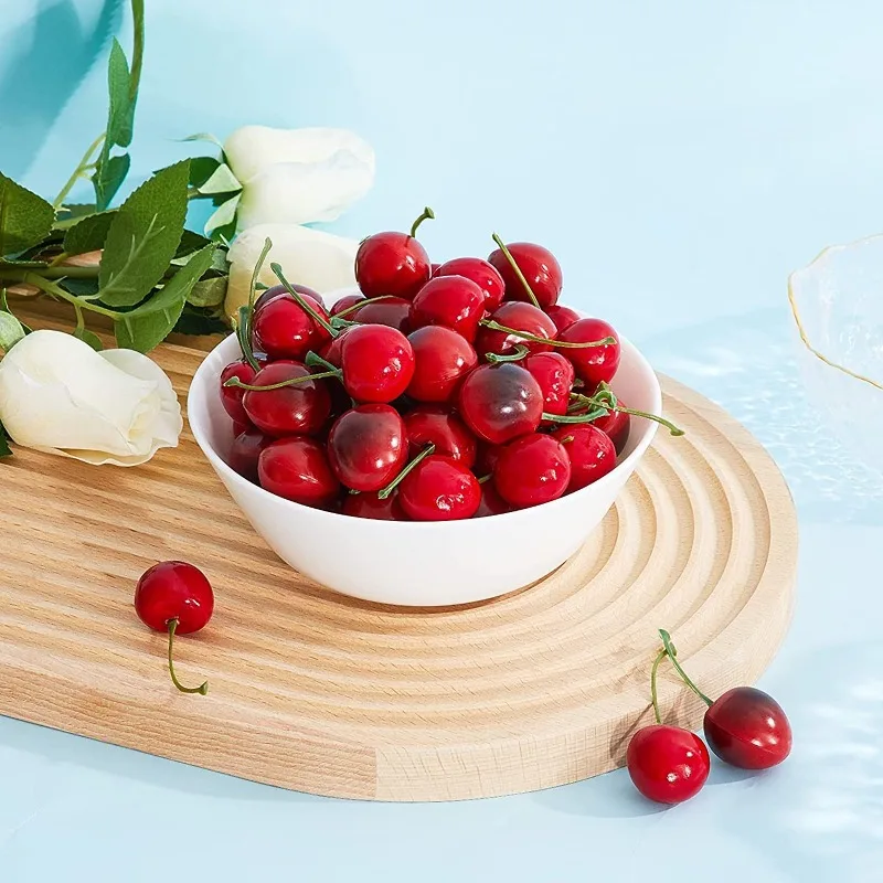 30 Uds. De cereza falsa, adorn - Photography Of Food reseña y precio