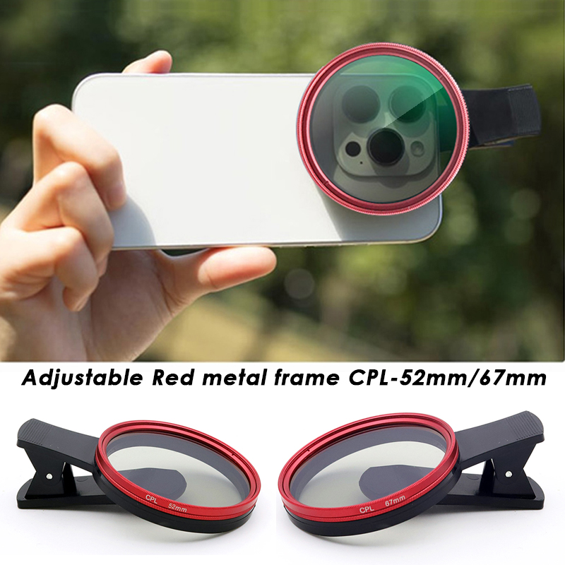 Filtro CPL Antireflejo de 52 m - Photography Outdoor reseña y precio