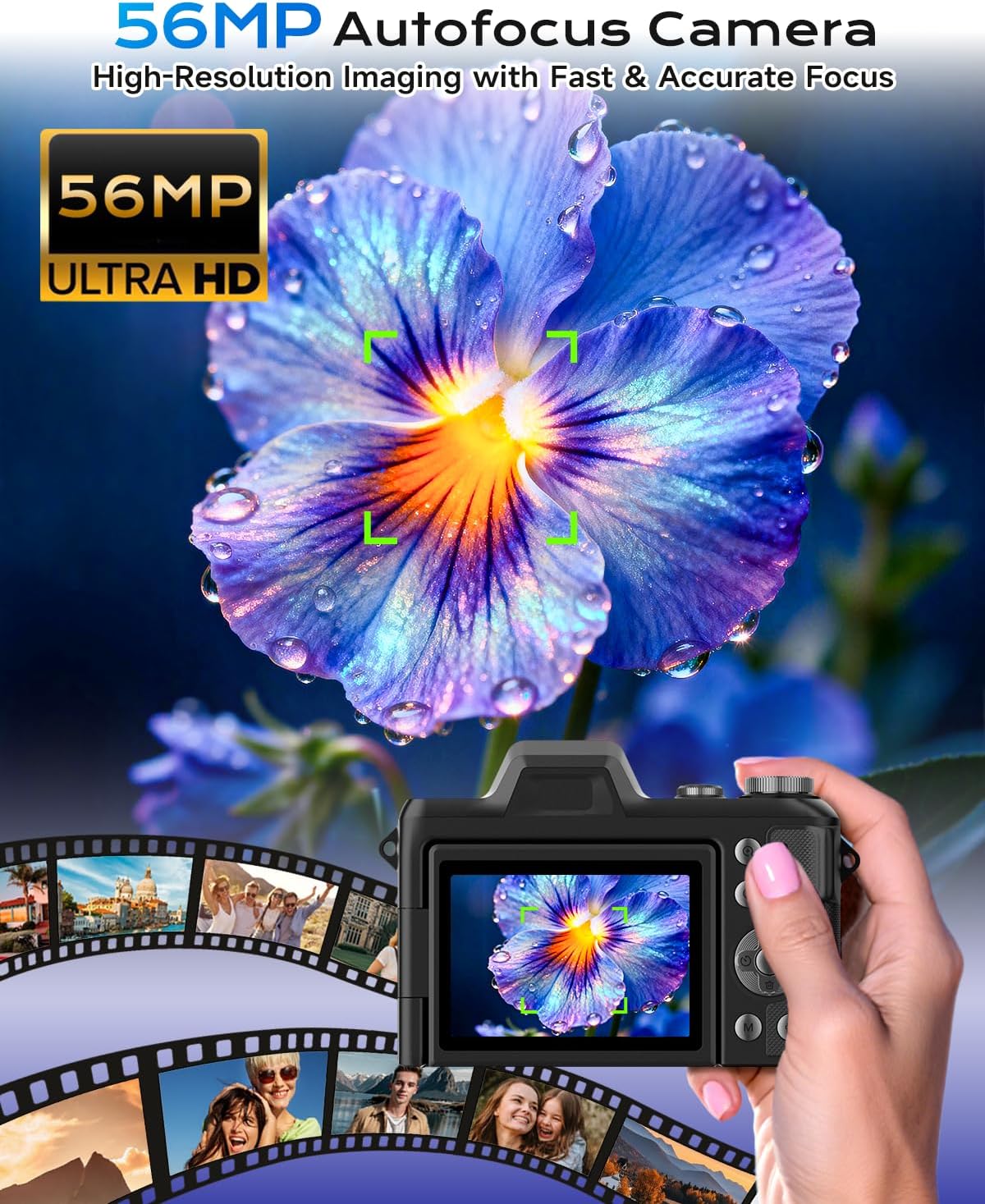 Cámara digital de fotografía d - Photography Youtube reseña y precio
