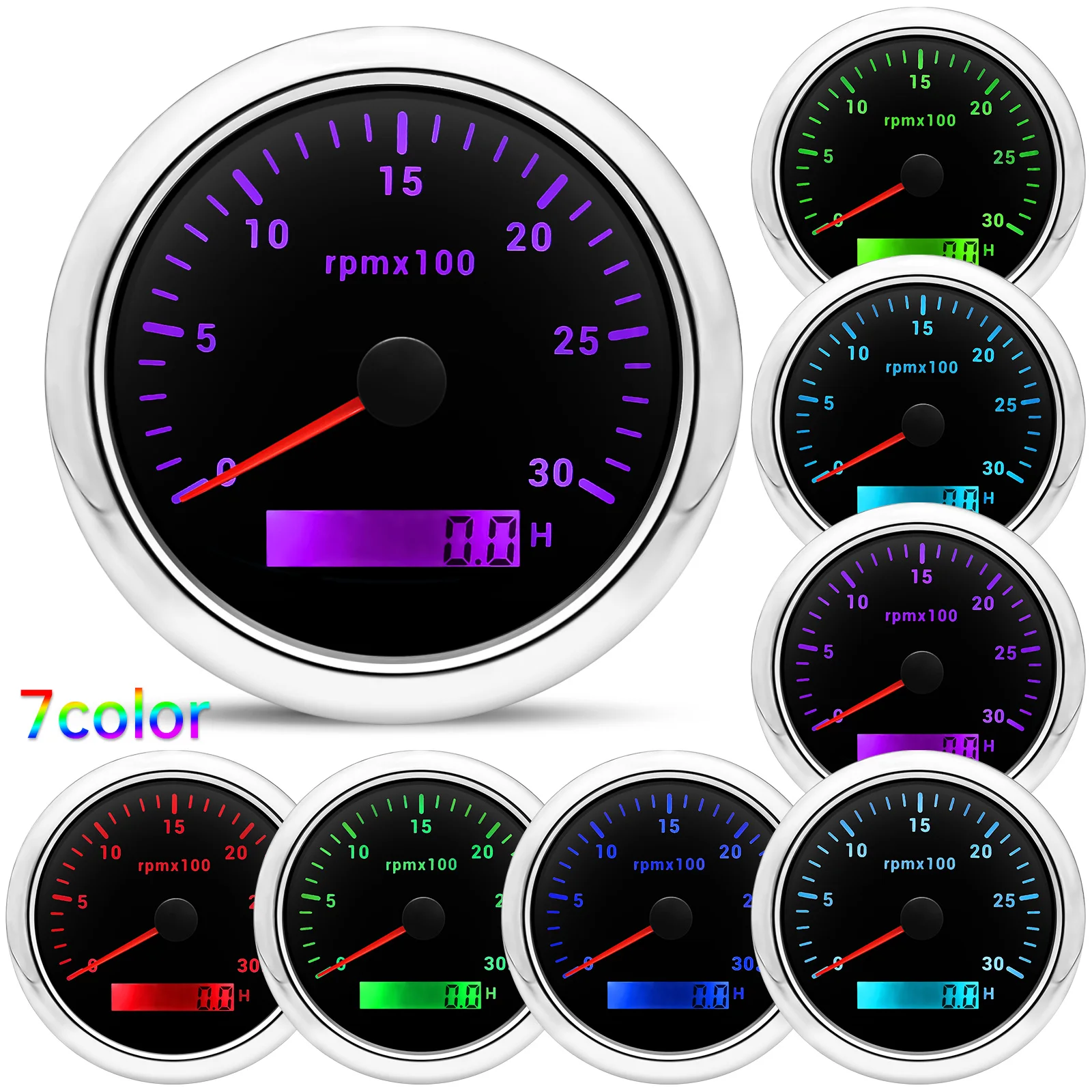 Tacómetro de 85 mm con medidor - Light Meter Incident reseña y precio