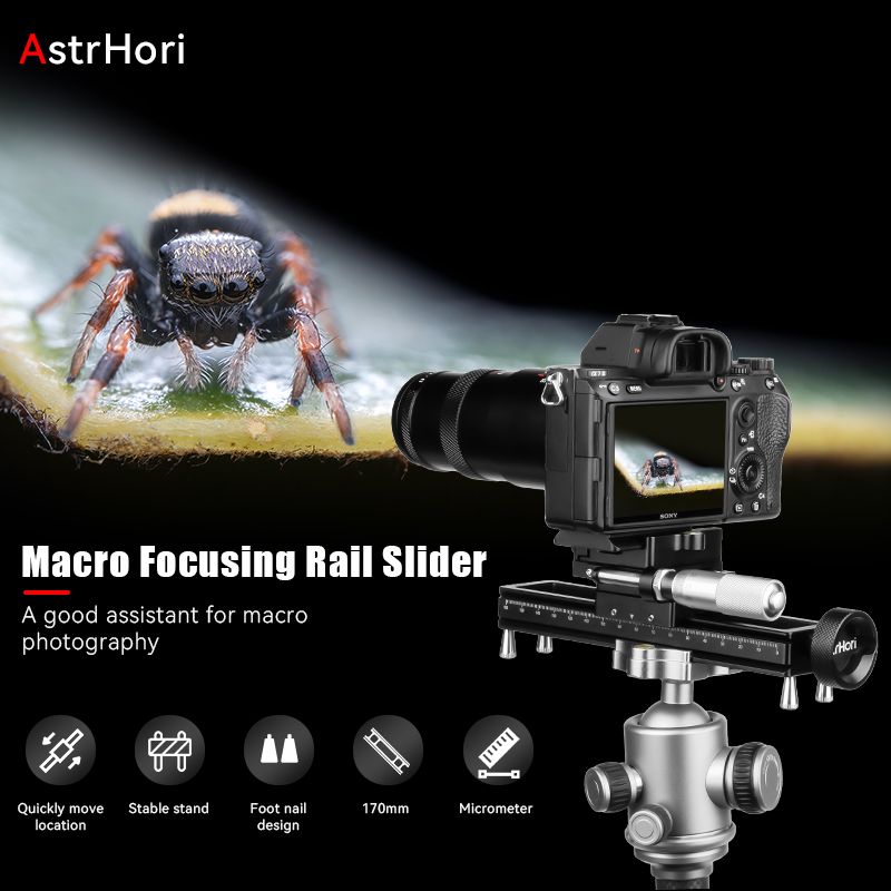 AstrHori-Binario de enfoque Ma - Camera Slider Rail reseña y precio