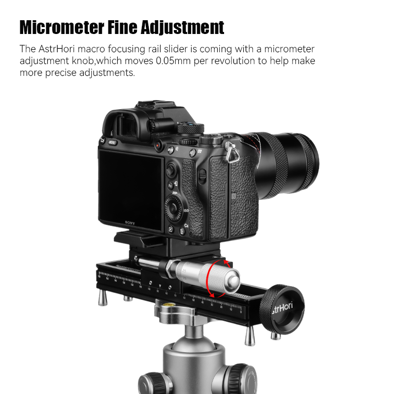AstrHori-Binario de enfoque Ma - Camera Slider Rail reseña y precio