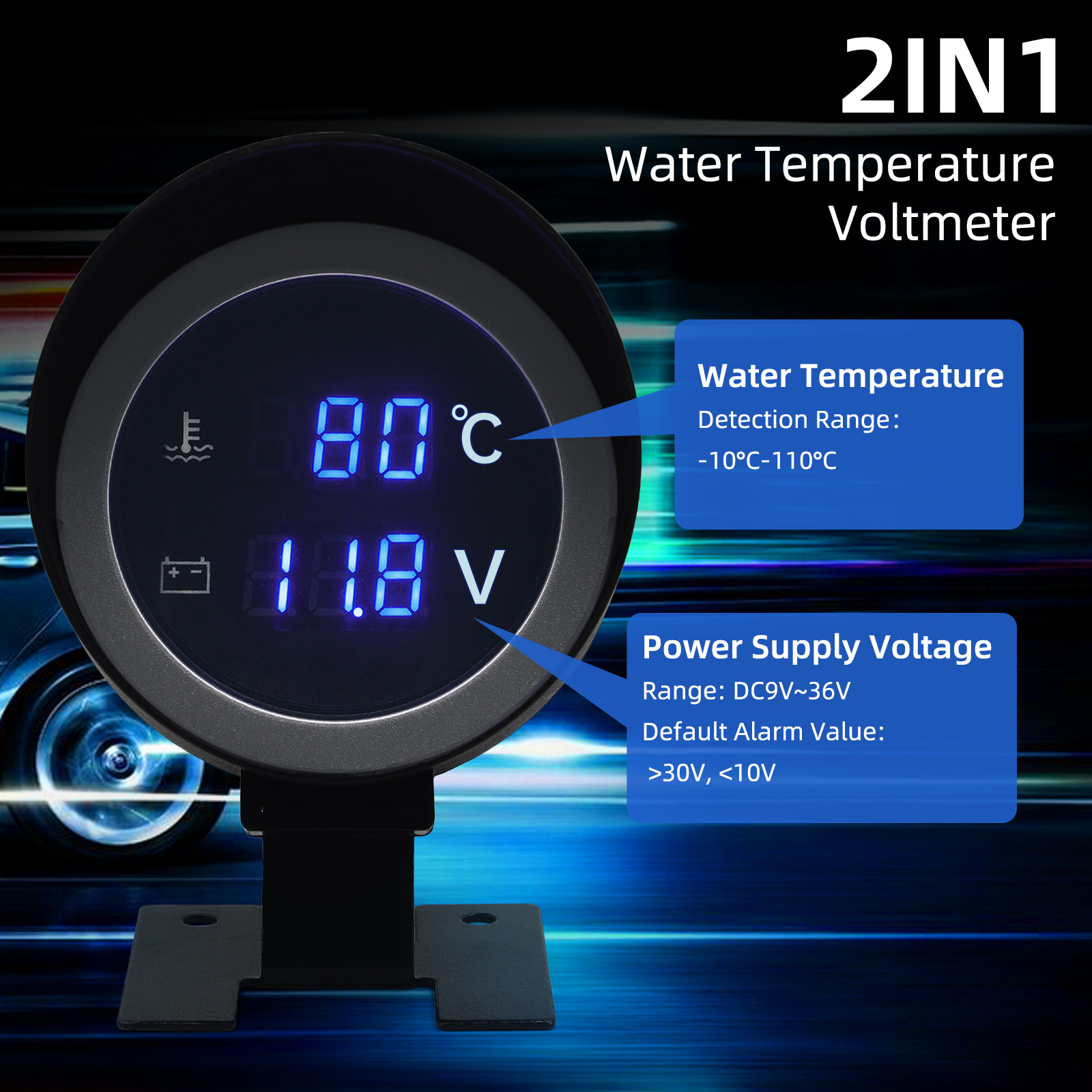 Medidor de temperatura del agu - Light Meter Incident reseña y precio
