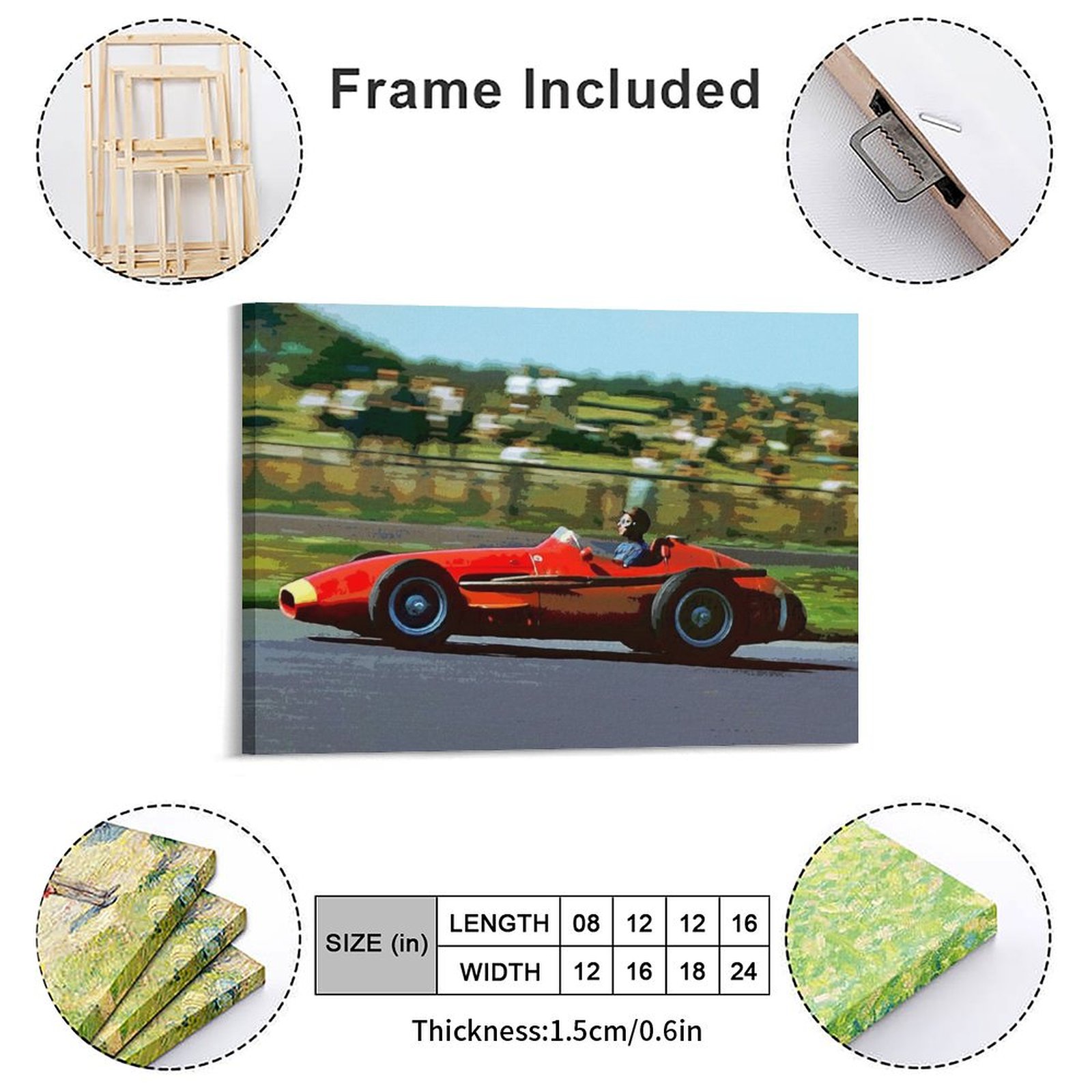 Juan Manuel Fangio Racing His  - Photography Nature reseña y precio