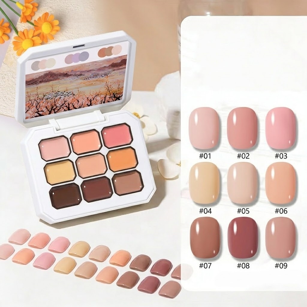 Paleta de Gel Sólido en 9 Colo - Photography Design reseña y precio