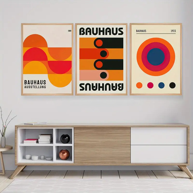 Juego de 3 Pósters de Ilustrac - Photography Geometry reseña y precio