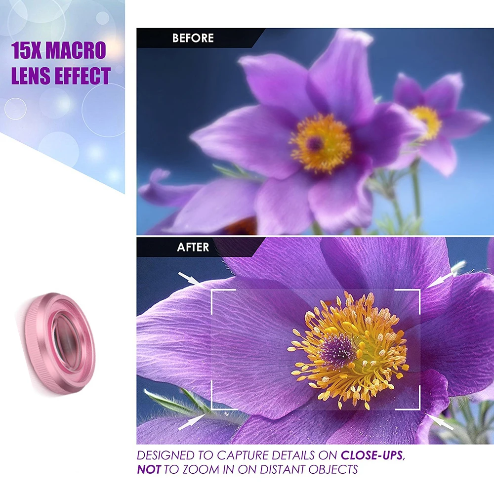 Lente Macro 15X 4K HD fotograf - Photography Angles reseña y precio