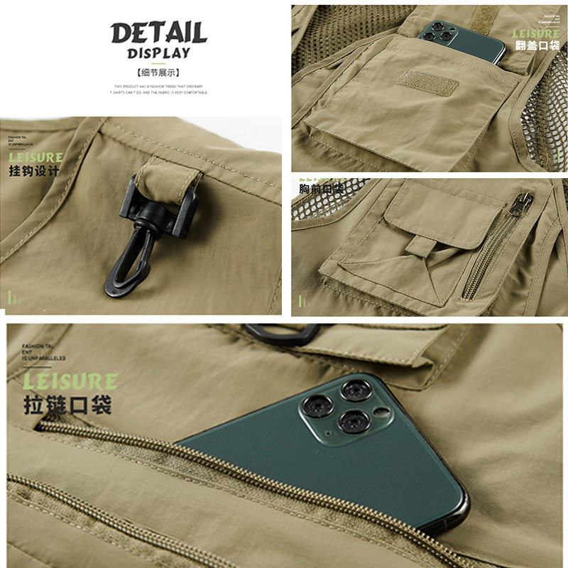 Chaleco de Malla Transpirable  - Photography Vest reseña y precio