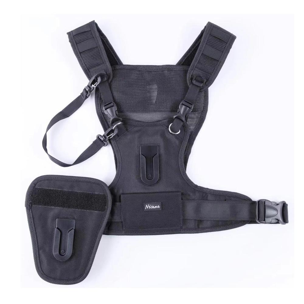 Correa de hombro doble para cá - Photography Vest reseña y precio