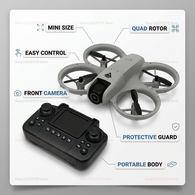 Mini Dron RC 2026 con Cámara H - Photography Drone reseña y precio