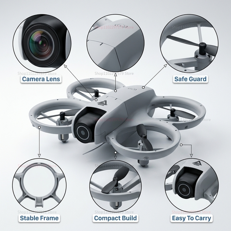 Mini Dron RC 2026 con Cámara H - Photography Drone reseña y precio