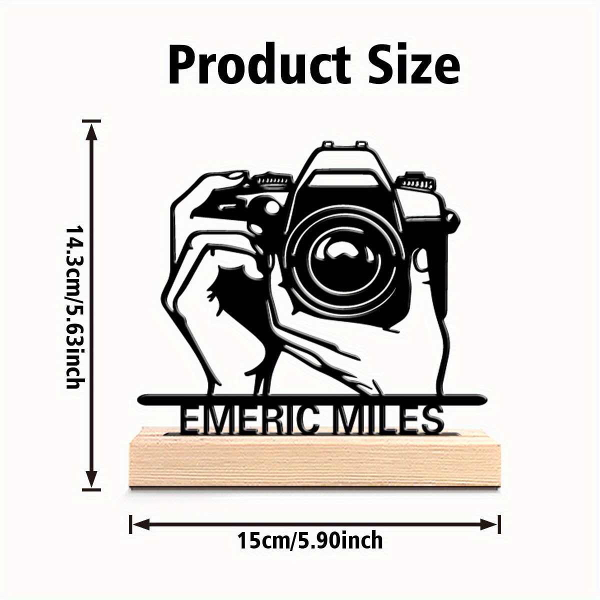 Arte de Cámara Personalizado d - Photography Design reseña y precio