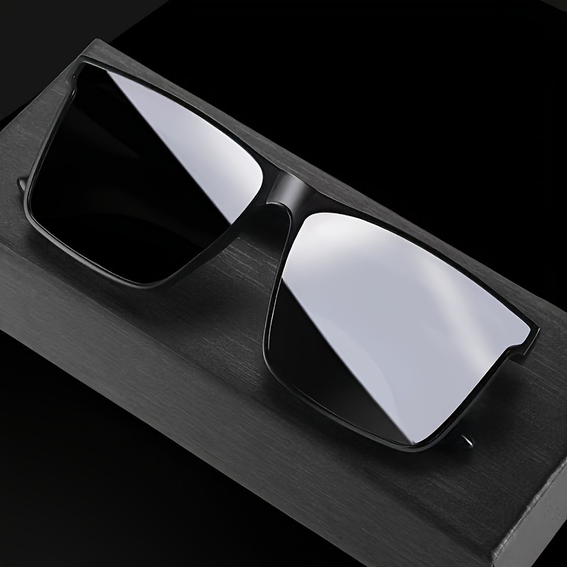 Gafas de sol cuadradas negras  - Photography Outdoor reseña y precio