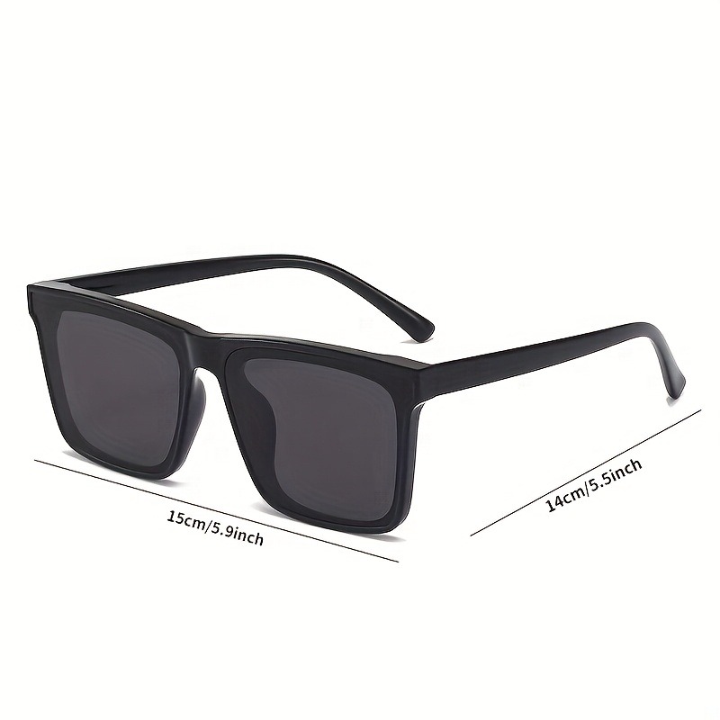 Gafas de sol cuadradas negras  - Photography Outdoor reseña y precio