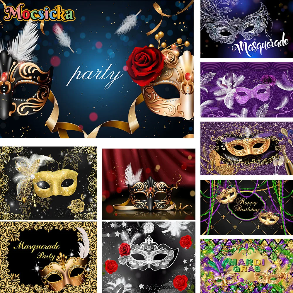 Masquerade Party Festive Carni - Photography Zone reseña y precio