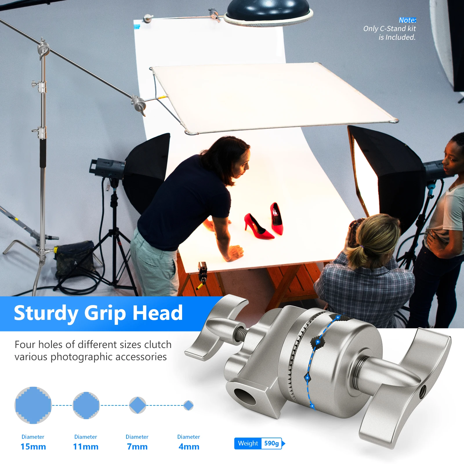 NEEWER Pro Soporte C de Acero  - Photography Pro reseña y precio