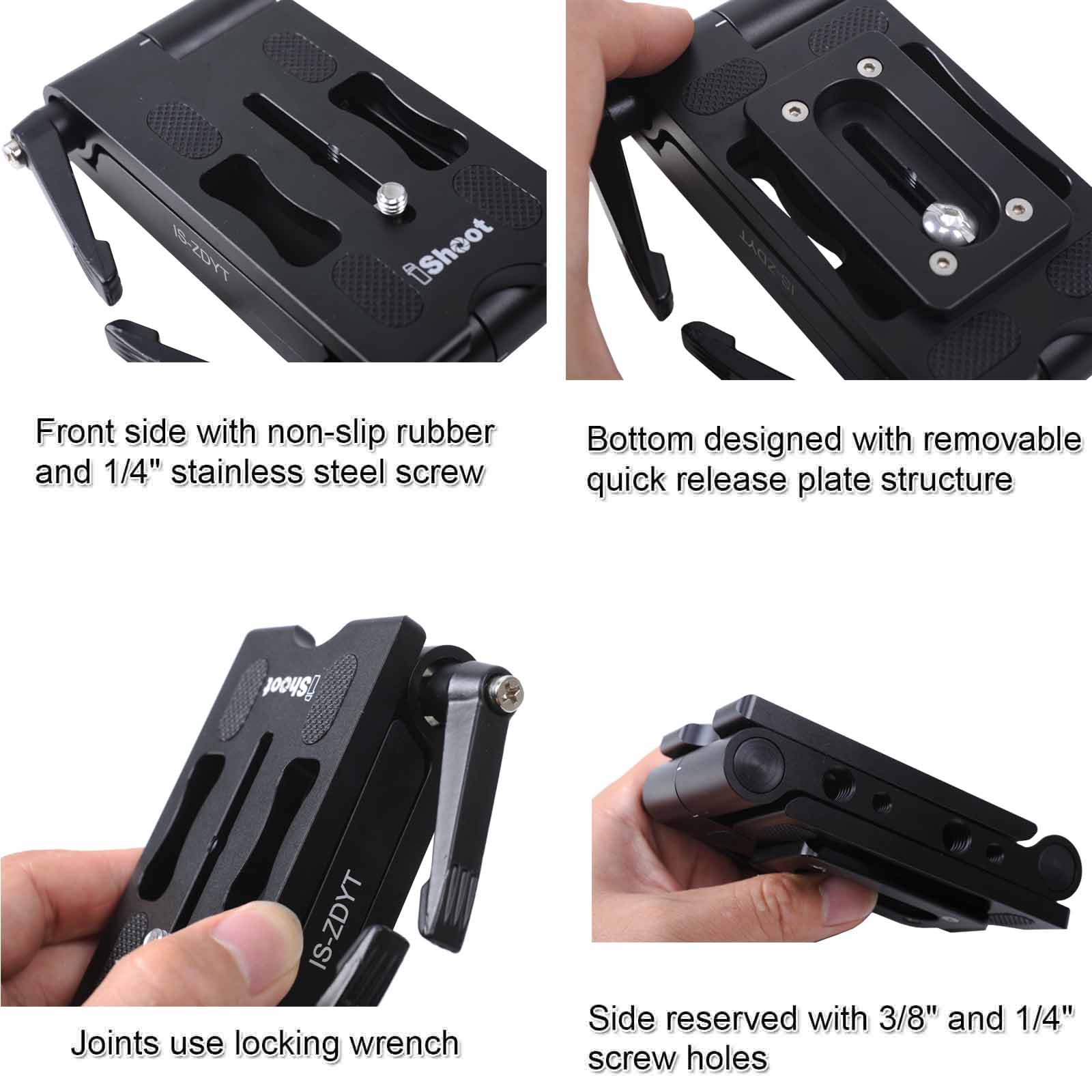 ISHoot Z Flex cabezal inclinab - Camera Slider Rail reseña y precio