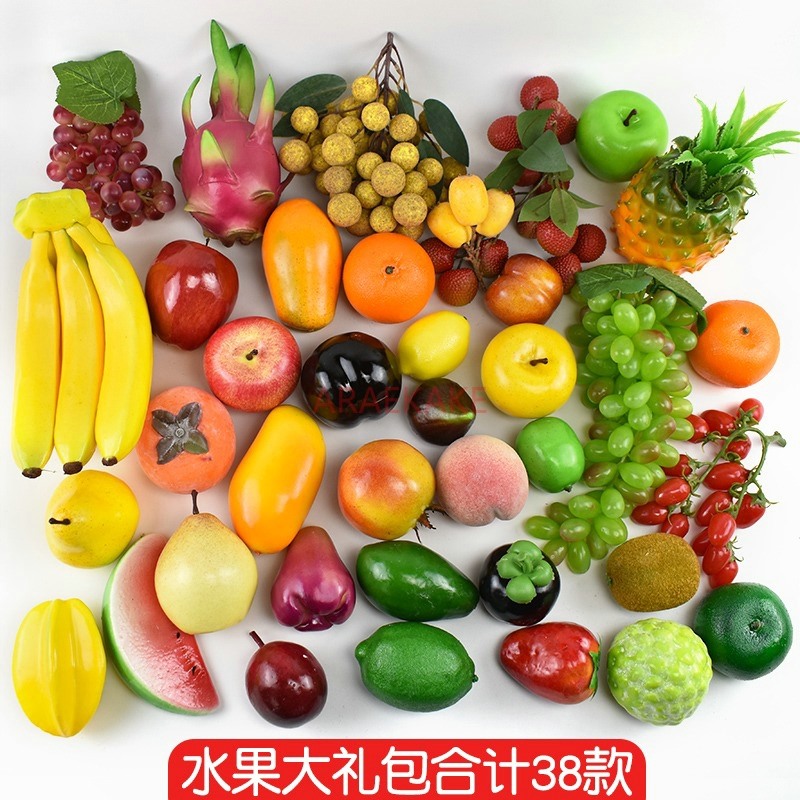 38 piezas de modelos de frutas - Photography Of Food reseña y precio